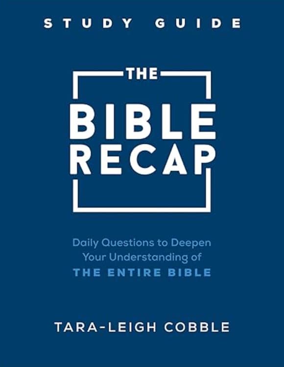 Recommended books: The Bible Recap by Tara-Leigh Cobble